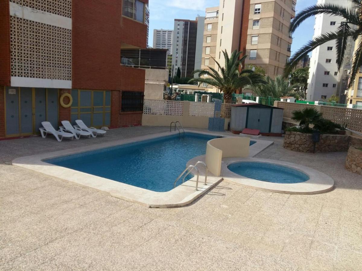 Apartamento Бенидорм Экстерьер фото